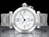 Cartier Pasha C Gran Data W31055M7 Quadrante Bianco